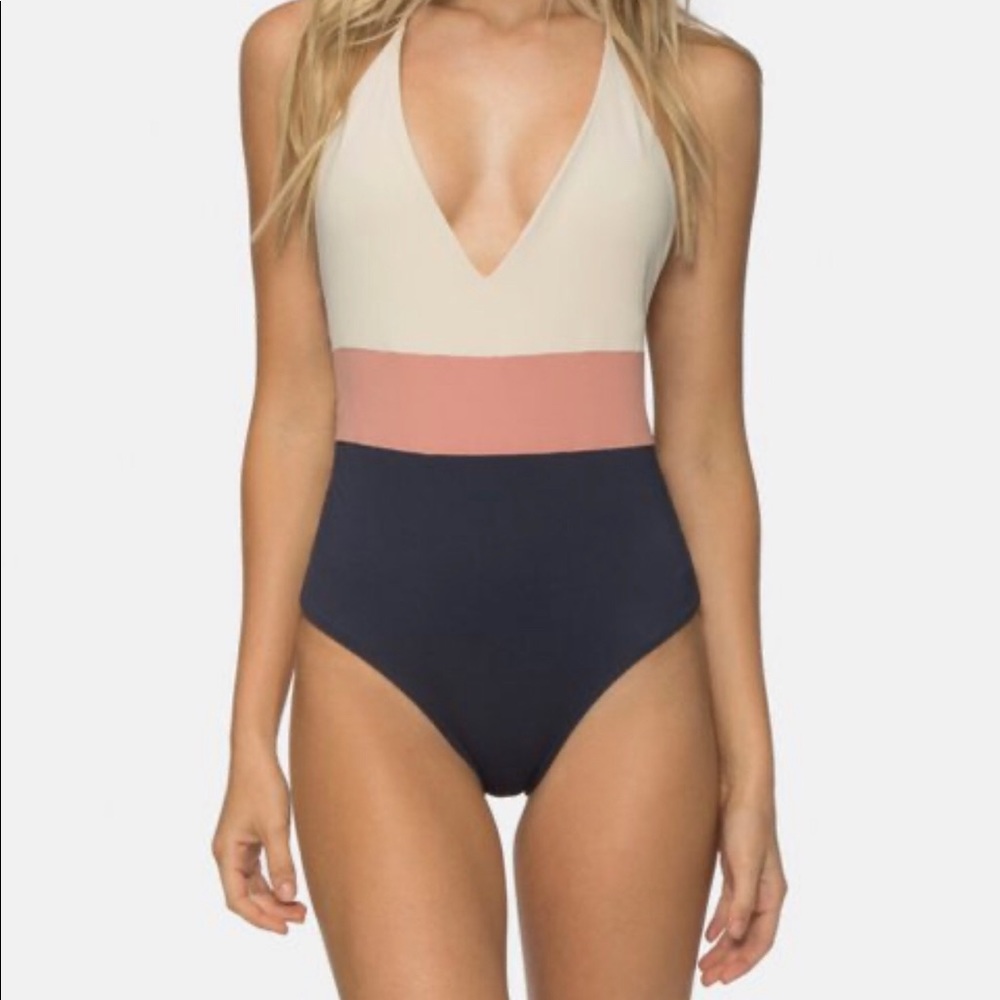 New Tavik Chase One Piece Color Blocked Swimsuit